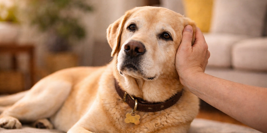 Cane anziano con artrosi: 5 consigli efficaci