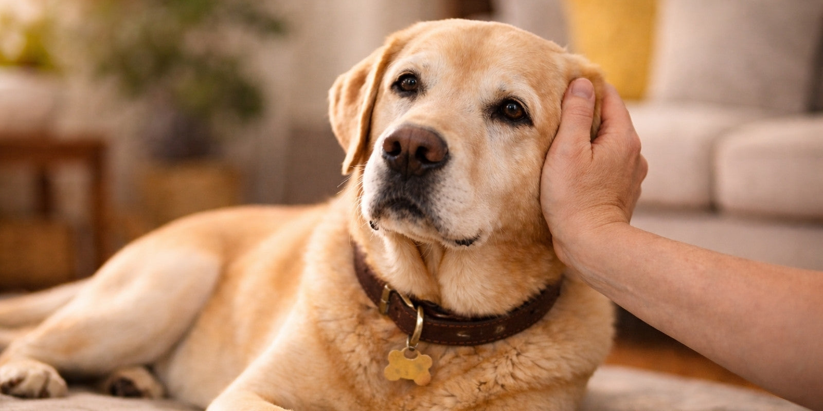 Cane anziano con artrosi: 5 consigli efficaci